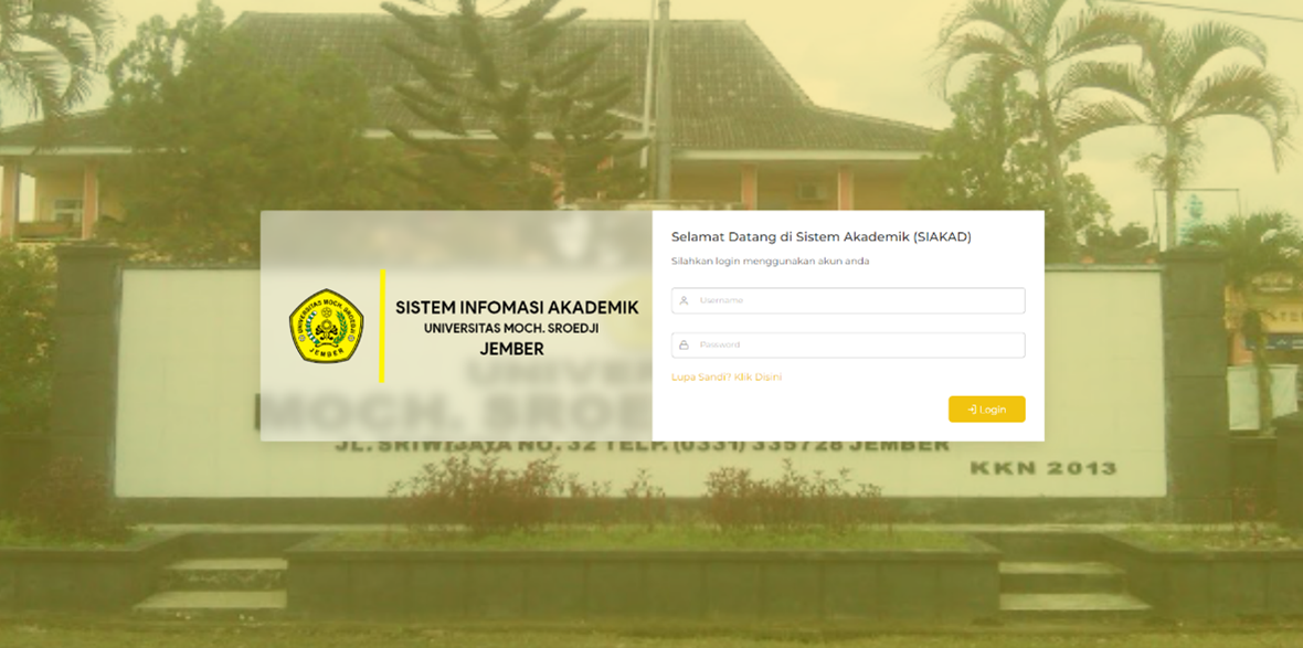 SIAKAD Universitas Moch. Sroedji Jember